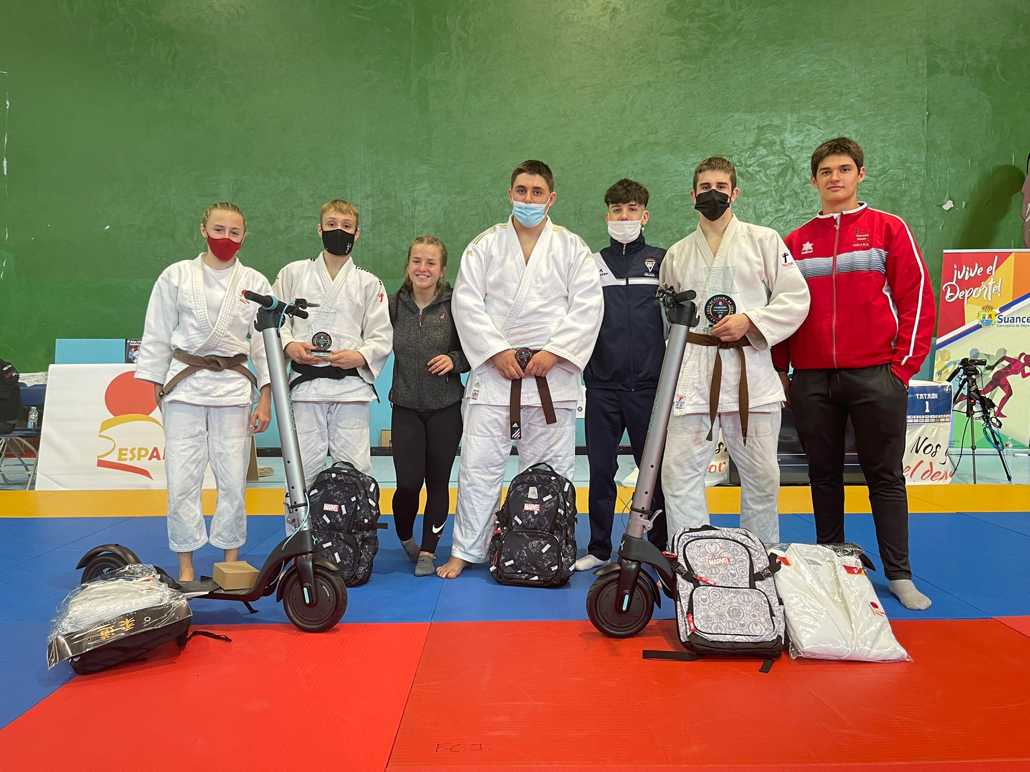 5 MEDALLAS PARA NAVARRA en la Copa de Espa&ntilde;a Infantil y Cadete de Suances. 17-10-21